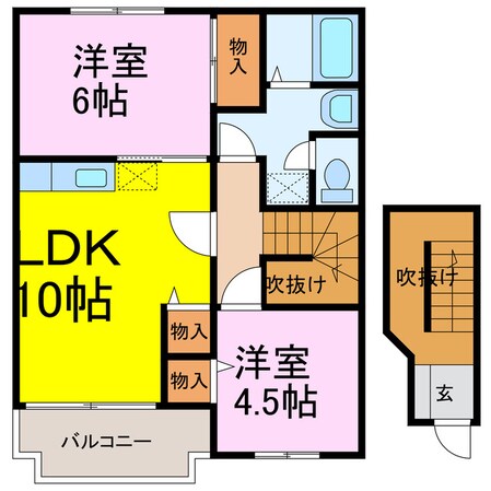 カレントⅡの物件間取画像